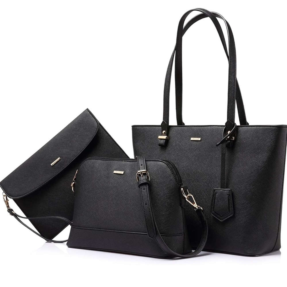 Black Purse Set
